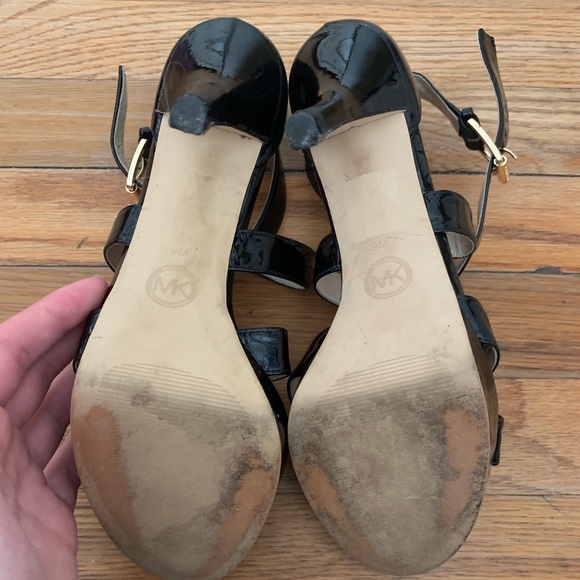 Black MK Heels - Picture 4 of 4